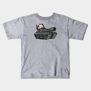 War Animals - White Cat Kids T-Shirt